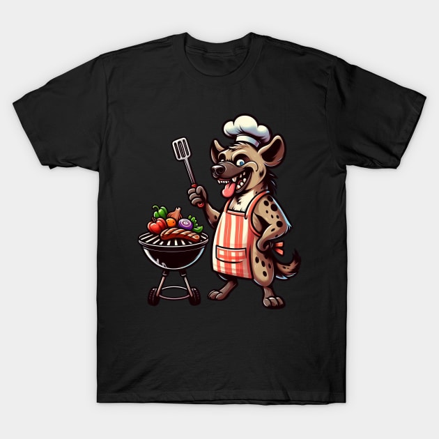 Summer BBQ with Chef Hyena T-Shirt by HBfunshirts